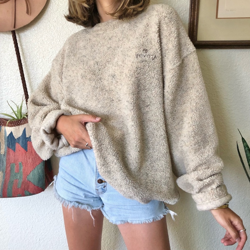 Vintage 90s Baggy Fleece Pullover